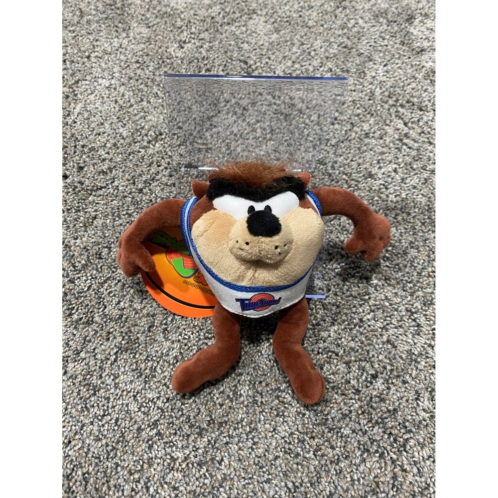 Space Jam Plush Keychain Unisex OS Brown New 30th‎ Anniversary Taz Tune Squad